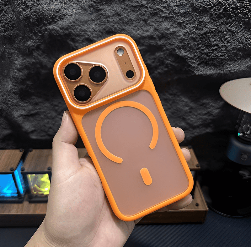 ChubbyArmor FrostMag — Semi-Transparent Matte MagSafe Case With Full-Body Shock Protection For iPhone 17