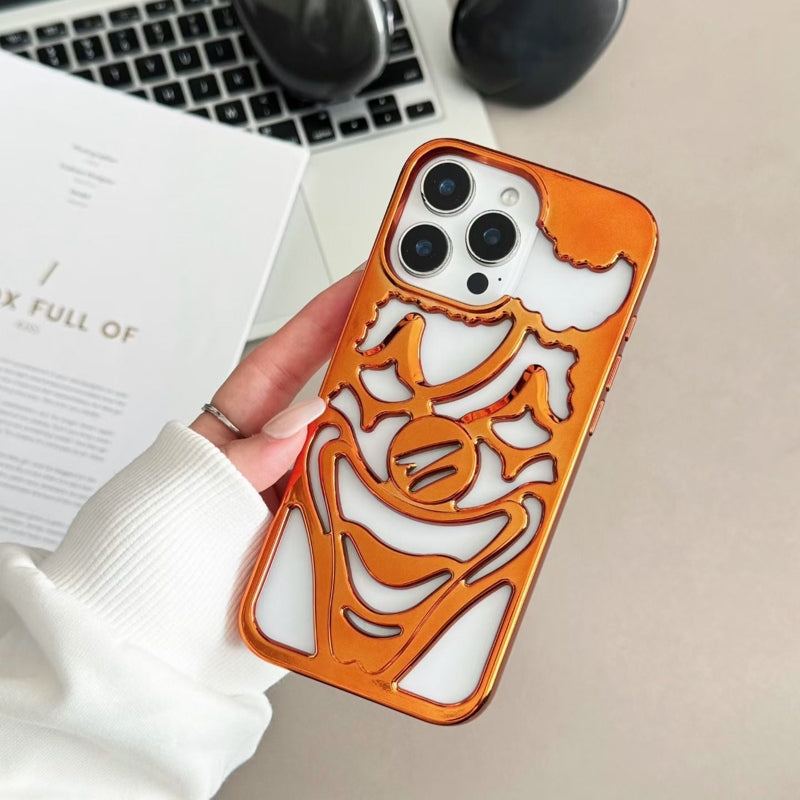 ChubbyArmor Joker - Creative Clown Cut-out Protective Case for iPhone 17