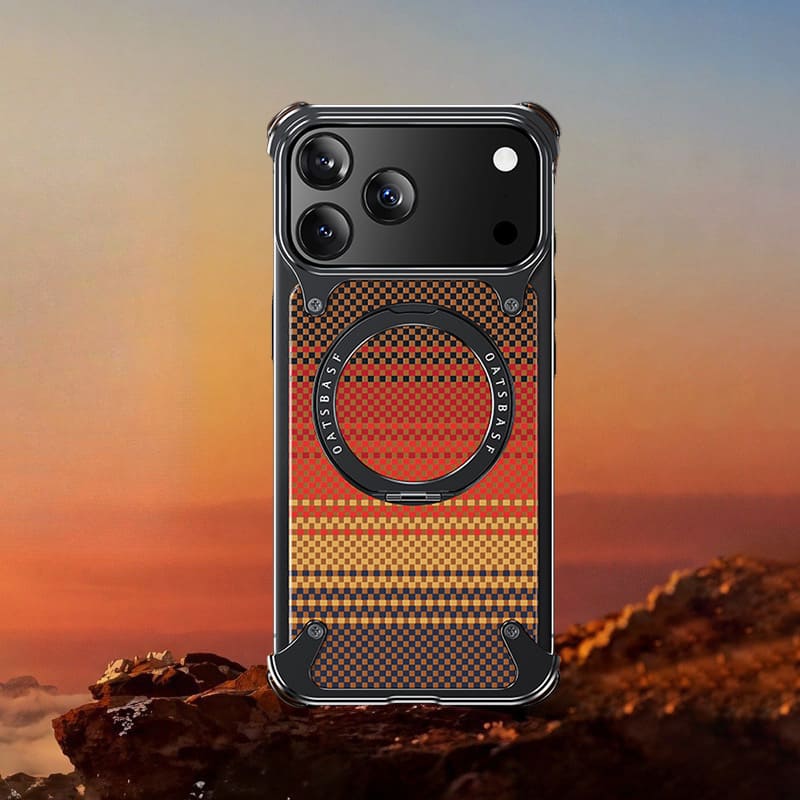 ChubbyArmor - Kevlar Magnetic Case with Kickstand