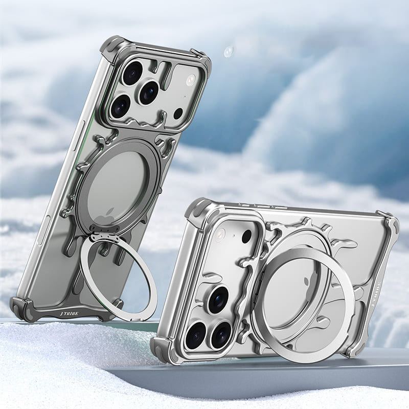 ChubbyArmor LavaFlow - Metal Cooling Magnetic Rotating Case For iPhone 17