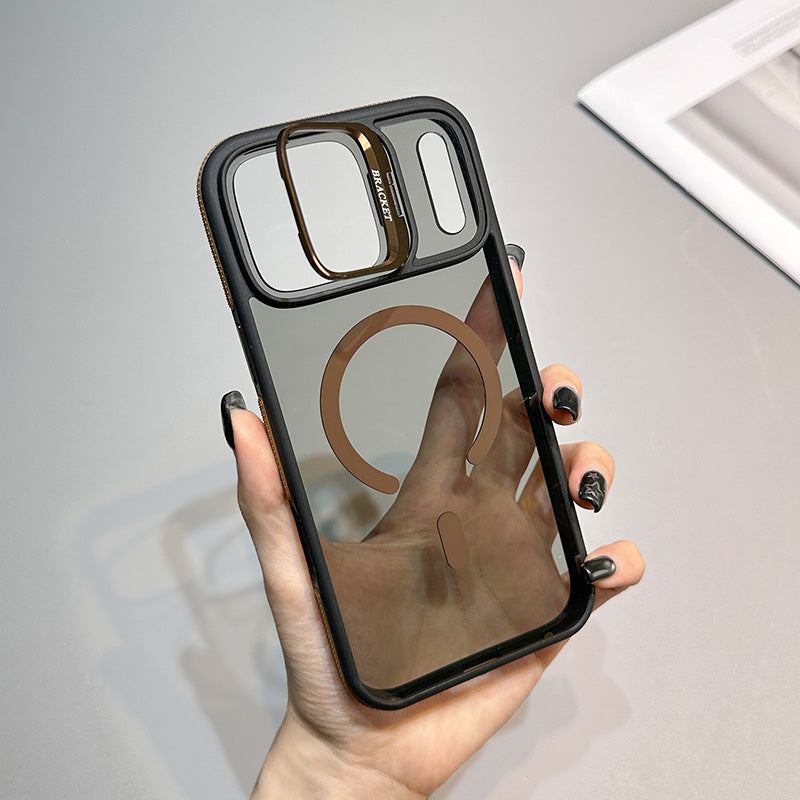 ChubbyArmor - Lens Separation Magnetic Hidden Bracket Creative Case For iPhone 17