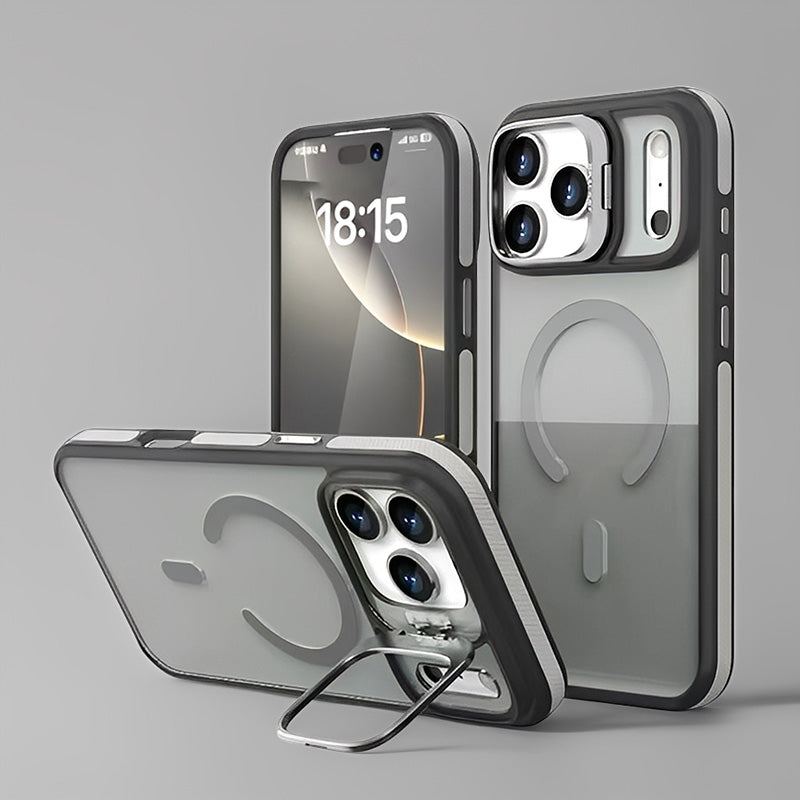 ChubbyArmor - Lens Separation Magnetic Hidden Bracket Creative Case For iPhone 17