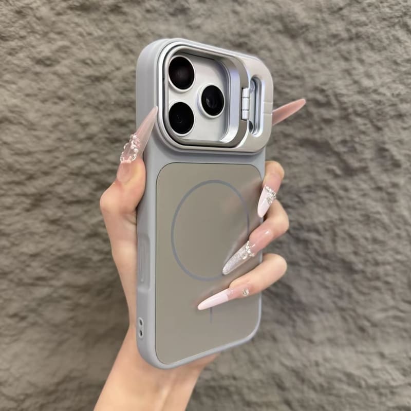 ChubbyArmor LensStand - Magnetic Case with Built-in Lens Holder for iPhone 17