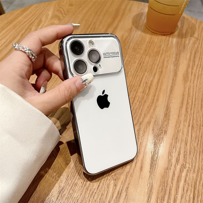 ChubbyArmor LensVue - Electroplated Big Window Case with Lens Protector for iPhone 17