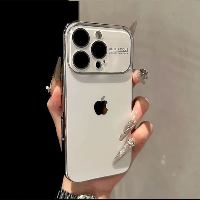 ChubbyArmor LensVue - Electroplated Big Window Case with Lens Protector for iPhone 17