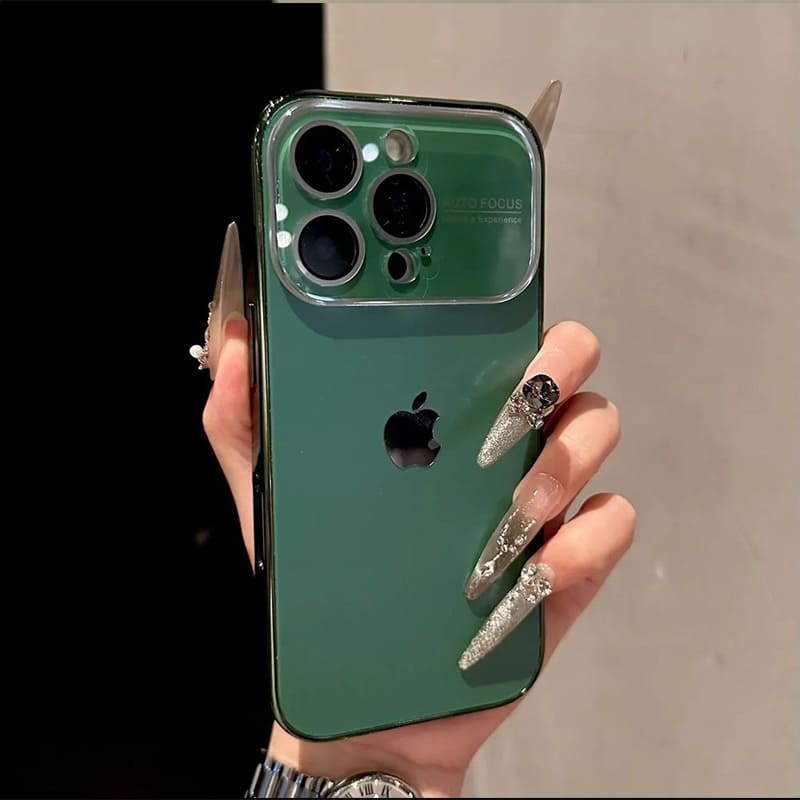 ChubbyArmor LensVue - Electroplated Big Window Case with Lens Protector for iPhone 17