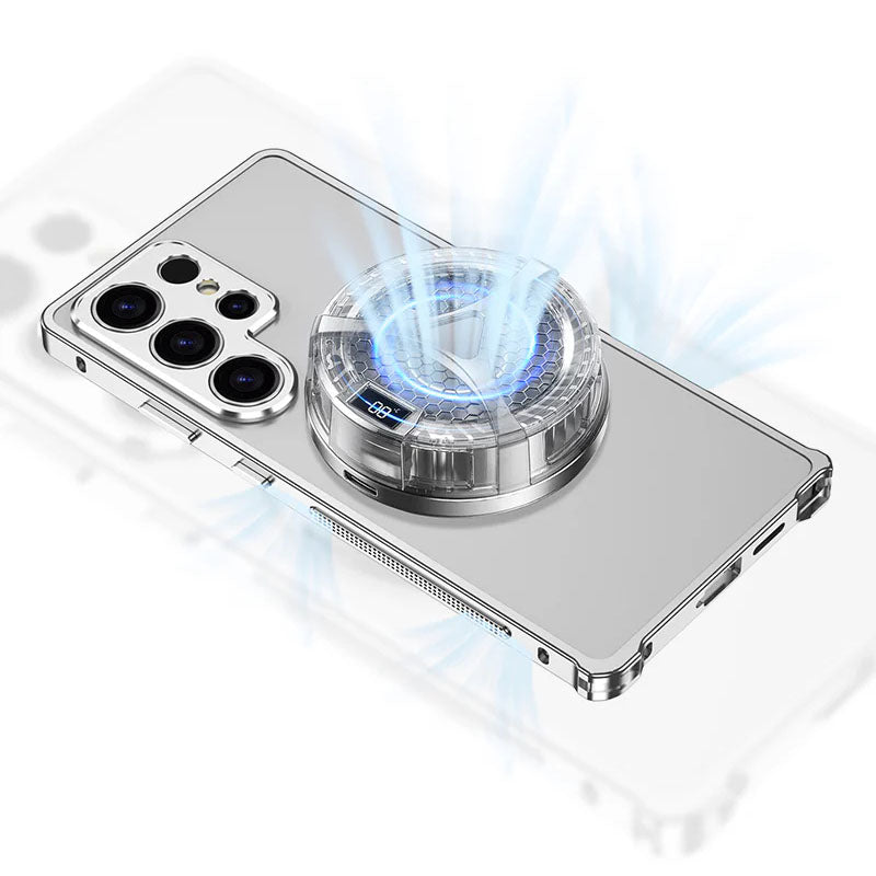 ChubbyArmor LiteGo - Ultra-Thin Metal Frame Heat Dissipation Case With Lens Protector For Samsung Galaxy S25 Ultra