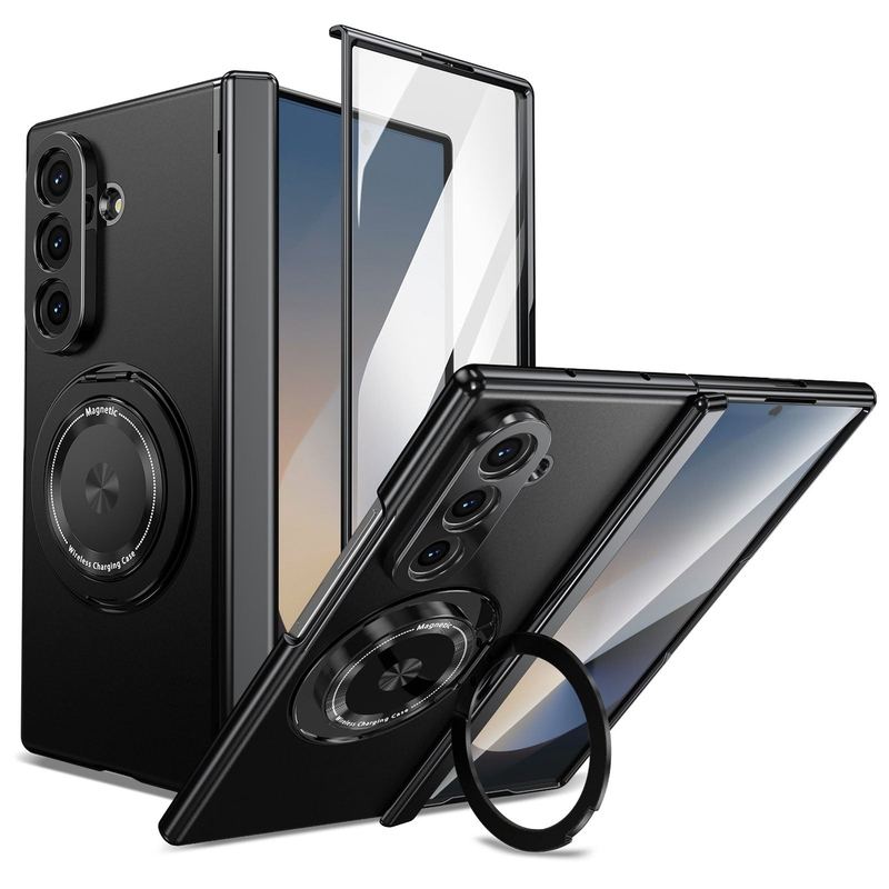 ChubbyArmor MagRotate – All-In-One Magnetic Case With Built-In Screen Protector & 360° Rotating Stand For Samsung