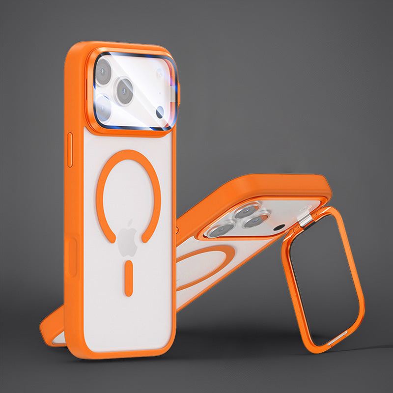 ChubbyArmor Pro- Skin-Feel Case With Hidden Bracket & Full Lens Protection For iPhone 17