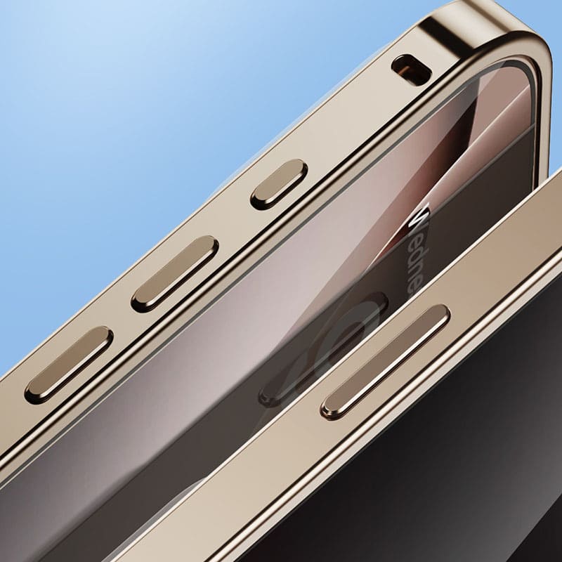 ChubbyArmor ProLock - Magnetic Metal Frame Case with Spring-Lock for iPhone 17