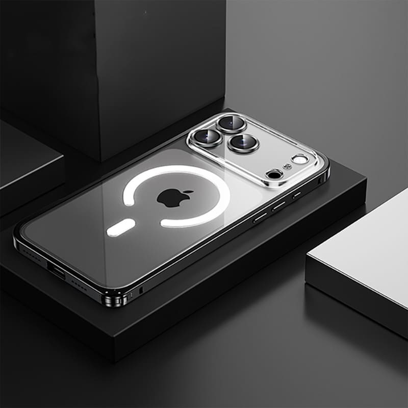 ChubbyArmor ProLock - Magnetic Metal Frame Case with Spring-Lock for iPhone 17