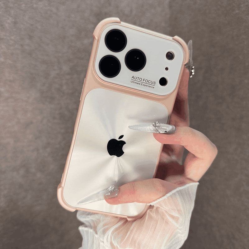 ChubbyArmor QuadGlow – Aurora-Plated Airbag Corner Shockproof Case For iPhone 17