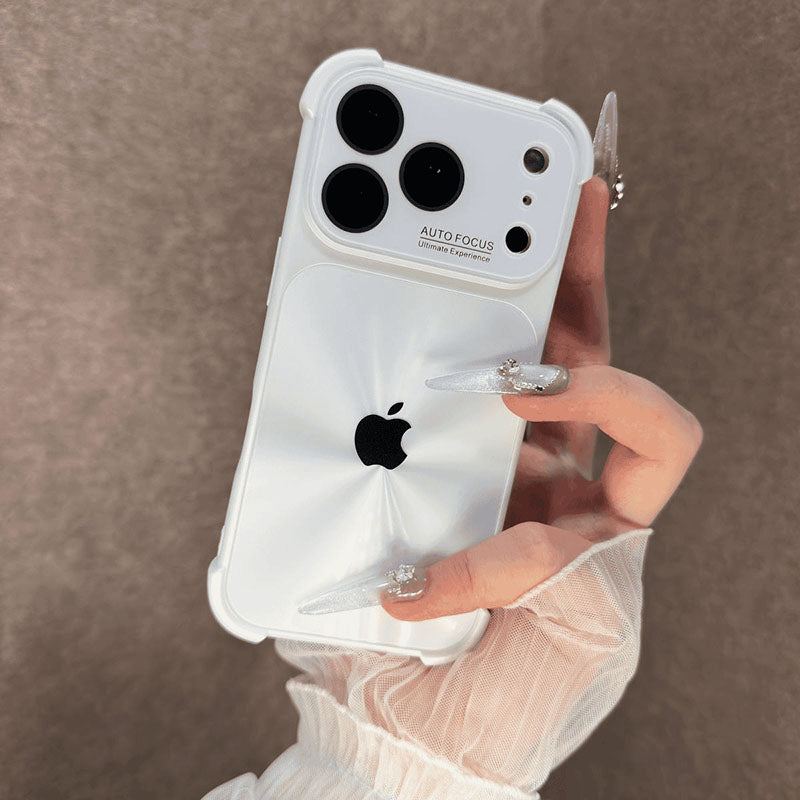 ChubbyArmor QuadGlow – Aurora-Plated Airbag Corner Shockproof Case For iPhone 17