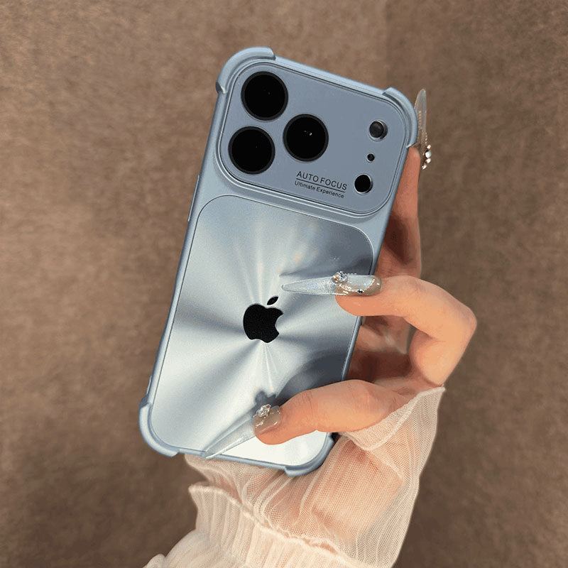 ChubbyArmor QuadGlow – Aurora-Plated Airbag Corner Shockproof Case For iPhone 17