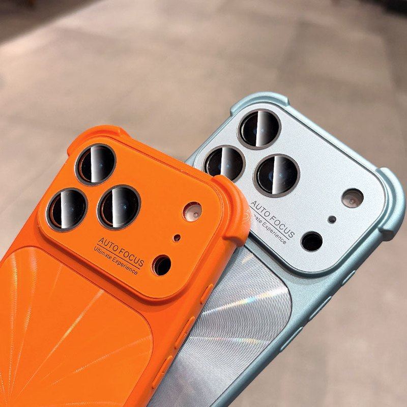 ChubbyArmor QuadGlow – Aurora-Plated Airbag Corner Shockproof Case For iPhone 17