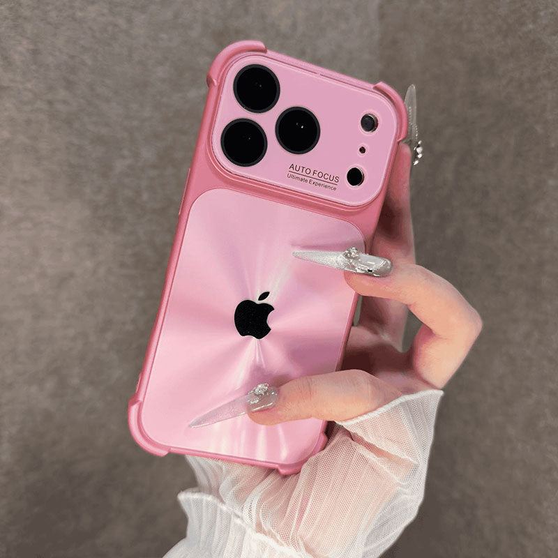 ChubbyArmor QuadGlow – Aurora-Plated Airbag Corner Shockproof Case For iPhone 17