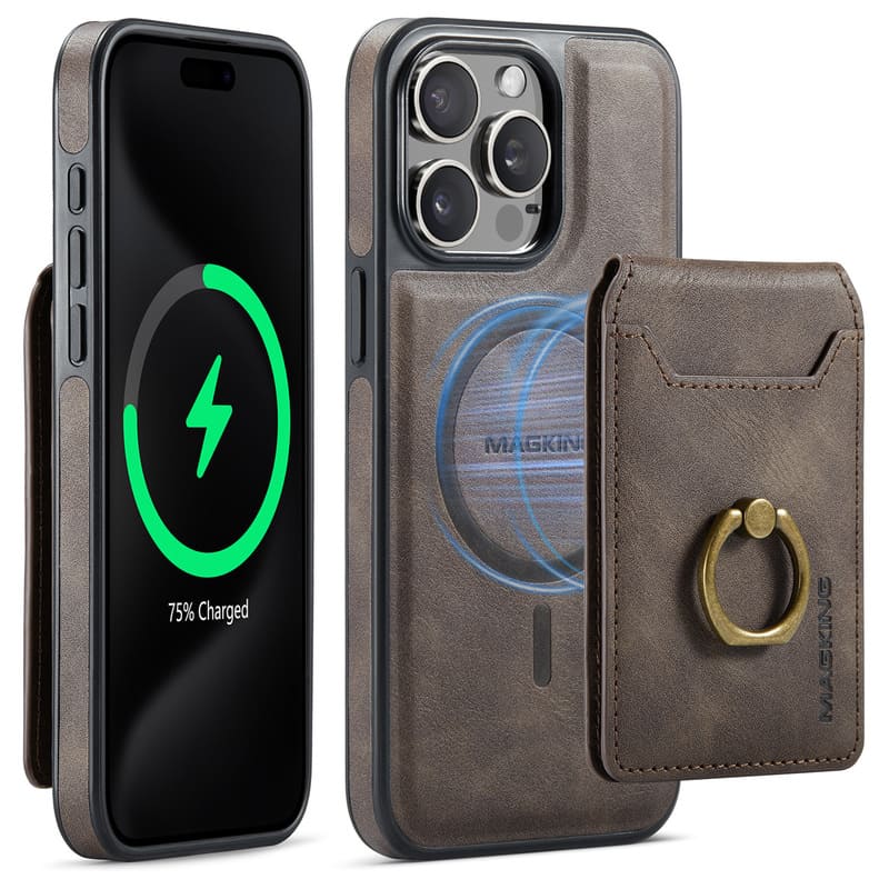 ChubbyArmor Safe - Magnetic Wallet Case with Stand & RFID Protection