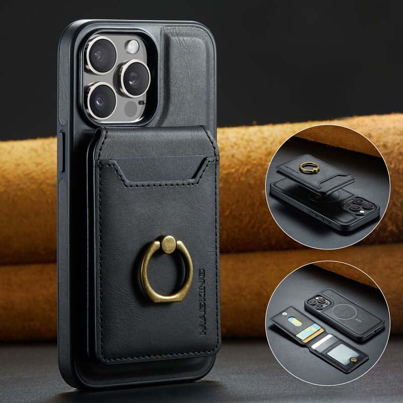 ChubbyArmor Safe - Magnetic Wallet Case with Stand & RFID Protection
