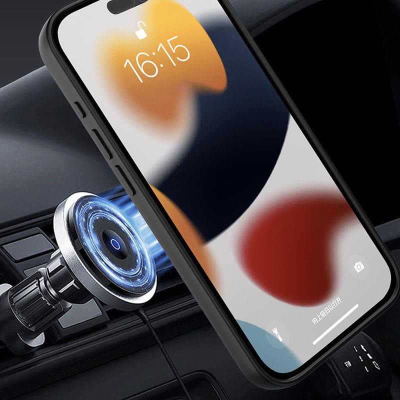 ChubbyArmor Shield - Magnetic Lens Stand Matte Case For iPhone 17