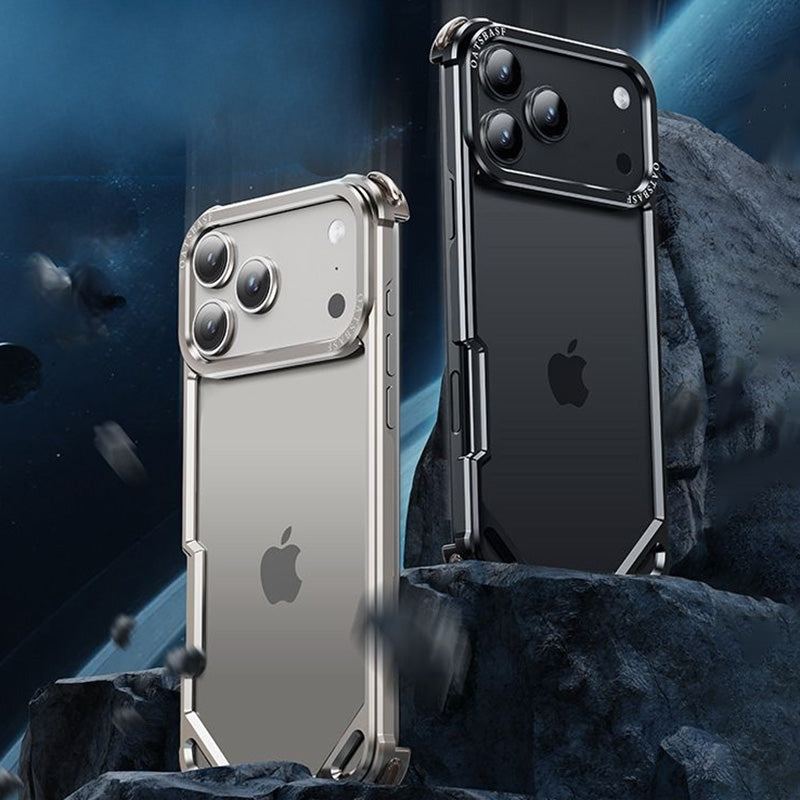 ChubbyArmor Solid - Metal Frame Reinforced Corner Case For iPhone 17