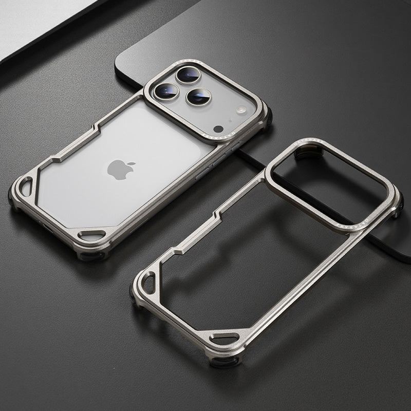 ChubbyArmor Solid - Metal Frame Reinforced Corner Case For iPhone 17