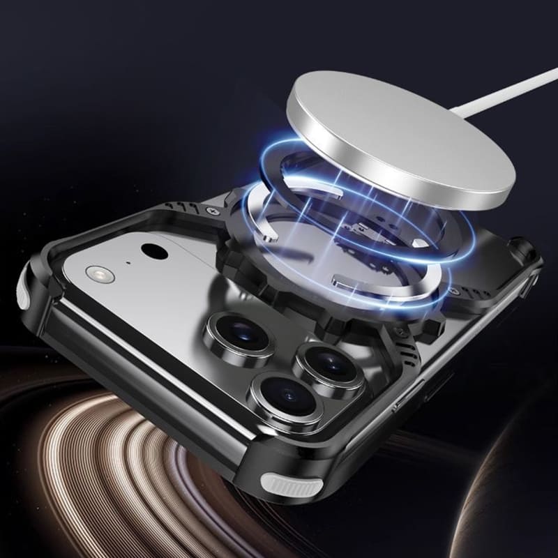 ChubbyArmor SpinMag - Aluminum Alloy 360° Rotating Stand Case