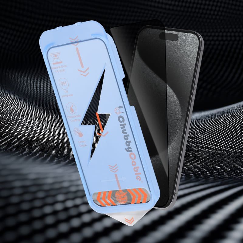 ChubbyShield Ultra - Military-Grade Privacy Screen Protector with Ultra-easy Install Box（副本）