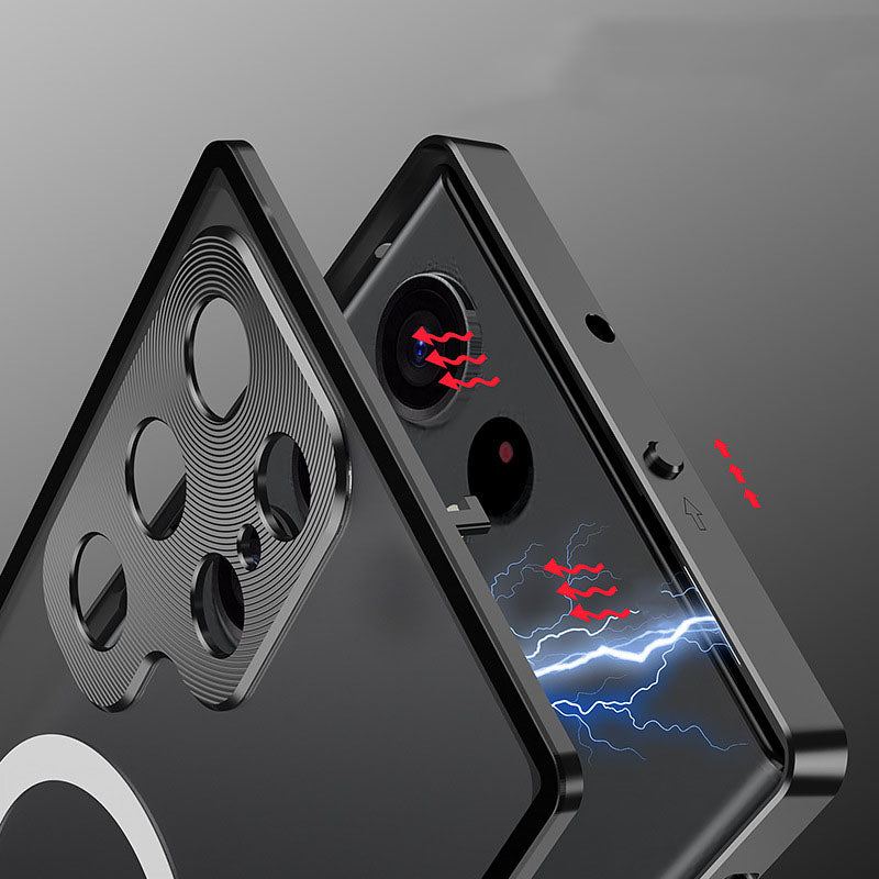 ChubbyArmor Ultra - Metal Frame Snap Case with Matte Back For Samsung