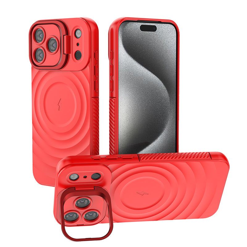 ChubbyArmor WaveShield – Full-Cover Shockproof Case With Built-in Lens Holder For iPhone 17