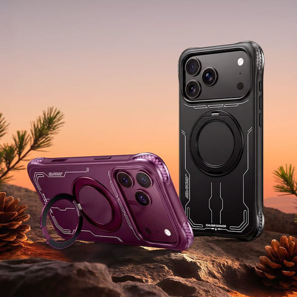 ChubbyArmor AirBump®  - 360° Rotating MagSafe Stand Case for iPhone 18 | Patented Drop Protection