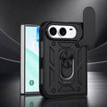 ChubbyArmor FoldShield™ – Shockproof Protective Case with Slide-Open Window & Built-In Stand for iPhone Duo