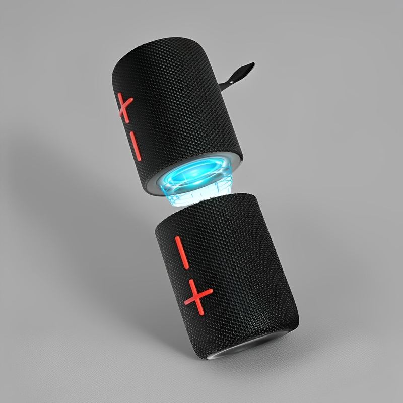 ChubbyBoom™ MagSplit Pro - Upgraded 2-in-1 Magnetic Bluetooth Speaker with Dual Subwoofers & Cyber RGB