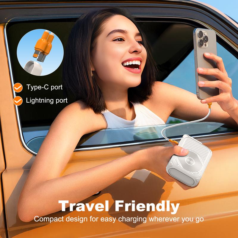 ChubbyBoost Magnetic Power Bank – 10,000mAh Wireless Wall Charger