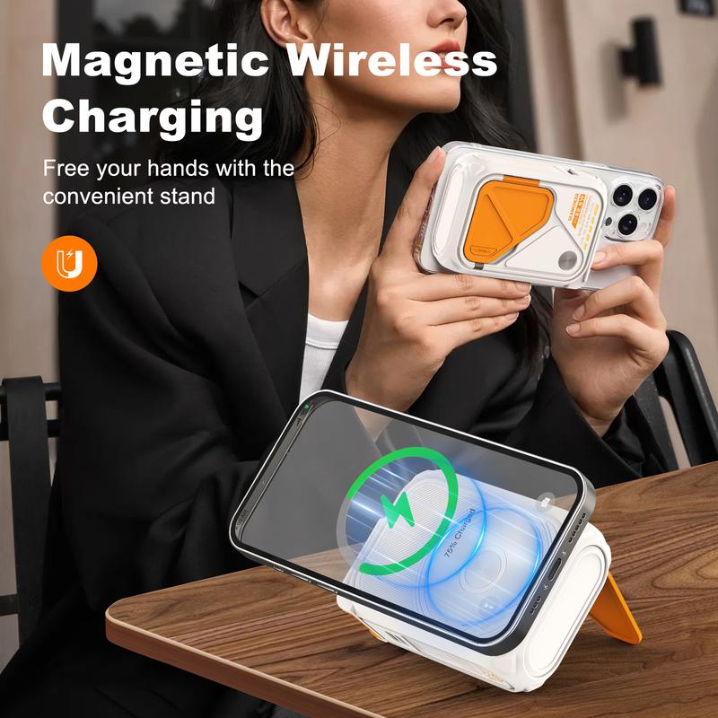 ChubbyBoost Magnetic Power Bank – 10,000mAh Wireless Wall Charger