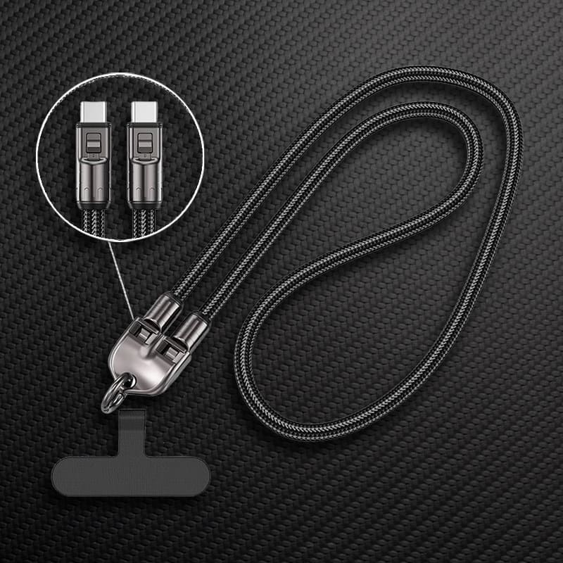 ChubbyCable Hook-Power Pro – Anti-Theft Hang & Twist-to-Charge 240W