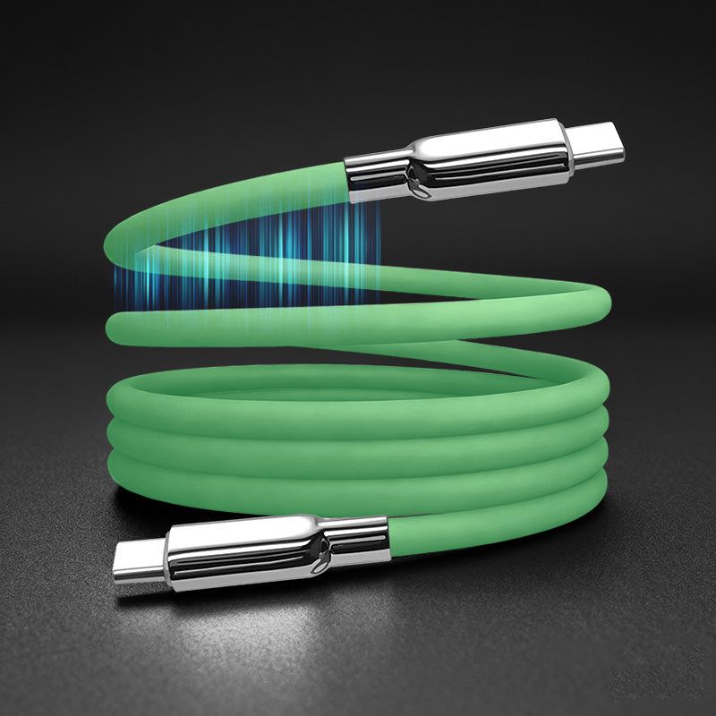 ChubbyCable MagSnap Silicone - Magnetic 240W Easy-Pack Charge Cable