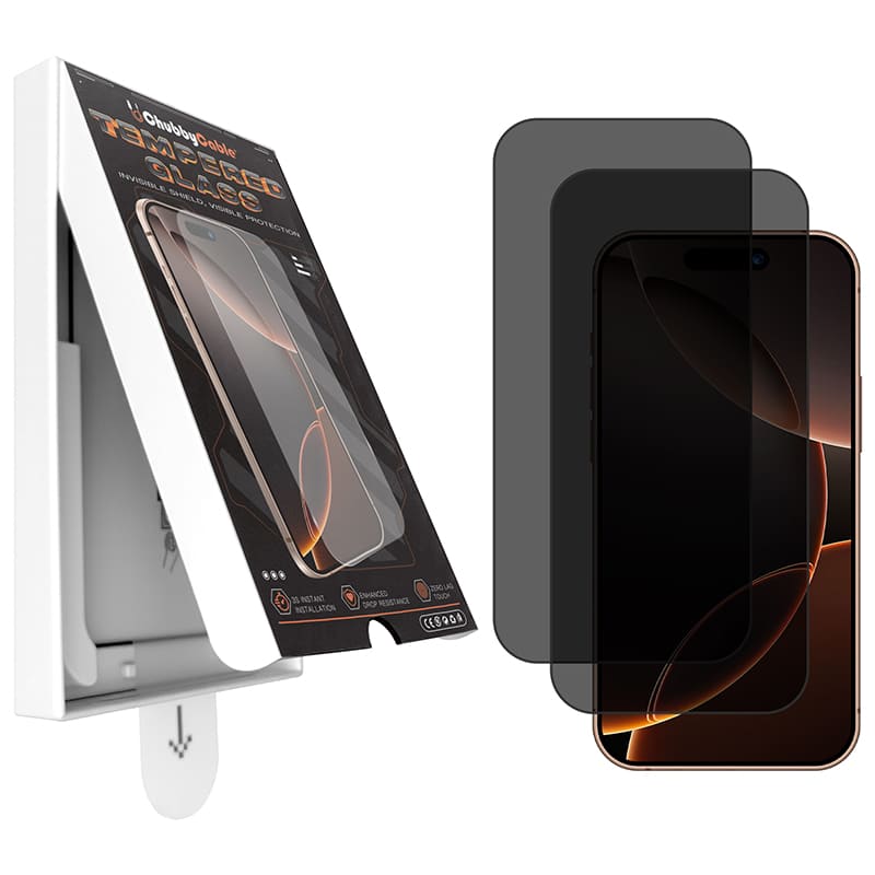 ChubbyCable SpyBlocker 2.0: Military-Grade Privacy Screen with Guaranteed 100% Success Install Box