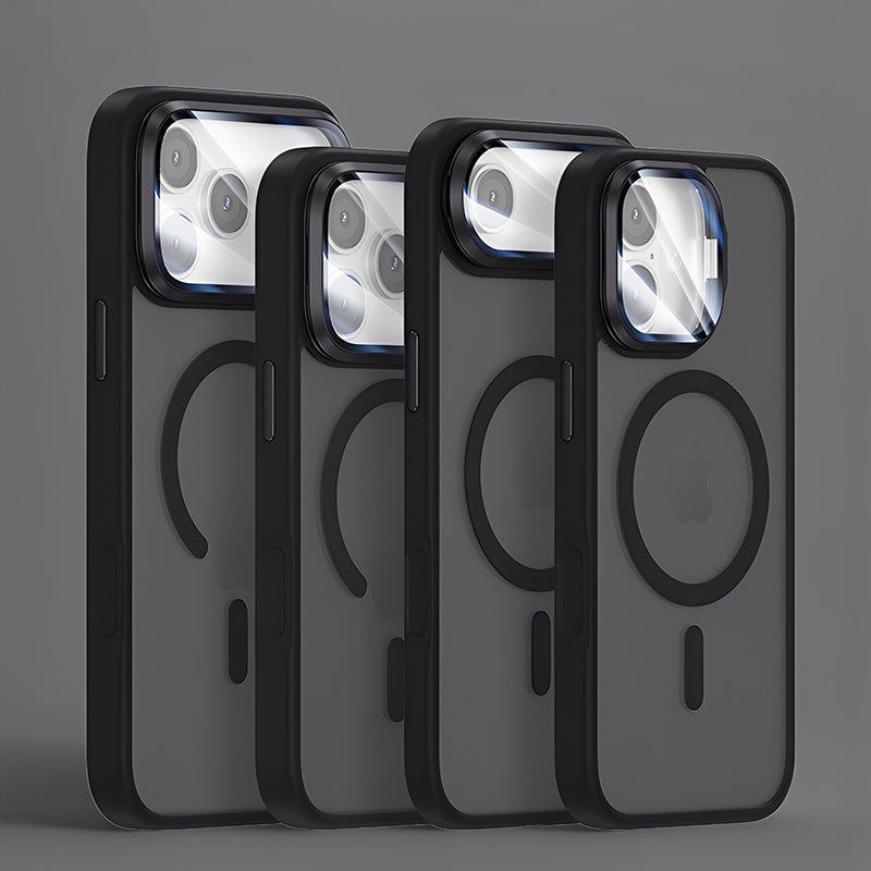 ChubbyCase - Skin-Feel Case With Hidden Bracket & Full Lens Protection For iPhone 17