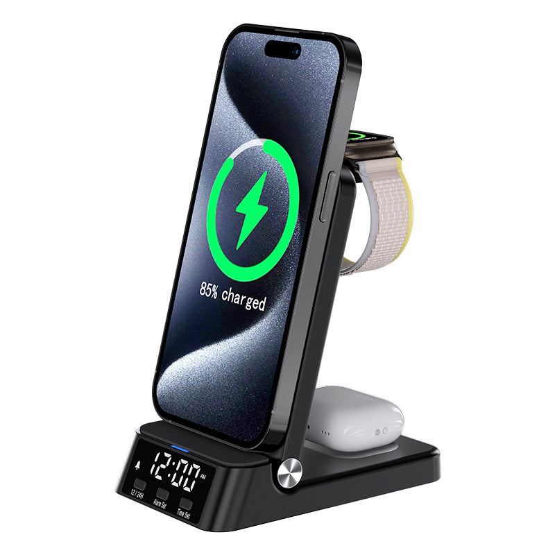 ChubbyCharge Pro - 3-in-1 Wireless Charging Hub for Samsung & Apple Series
