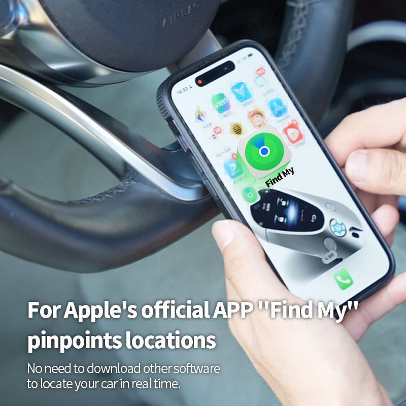 ChubbyCharger 2 in 1 Tracker - 20W Fast Car Charger with Official Find My iPhone Certified