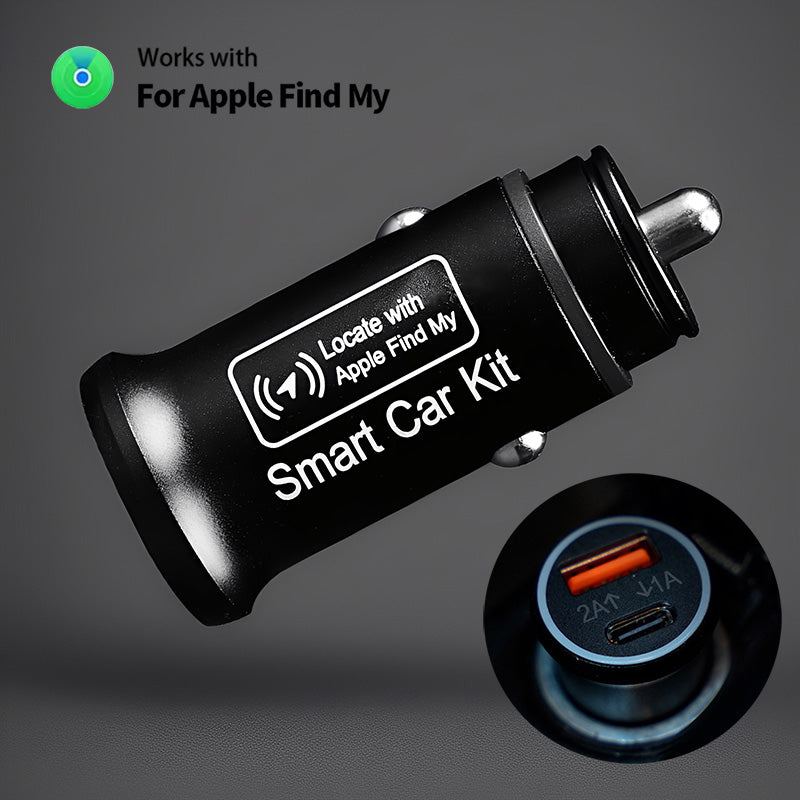 ChubbyCharger 2 in 1 Tracker - 20W Fast Car Charger with Official Find My iPhone Certified