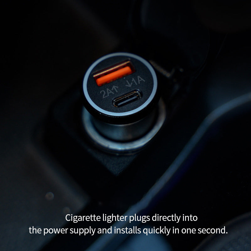 ChubbyCharger 2 in 1 Tracker - 20W Fast Car Charger with Official Find My iPhone Certified