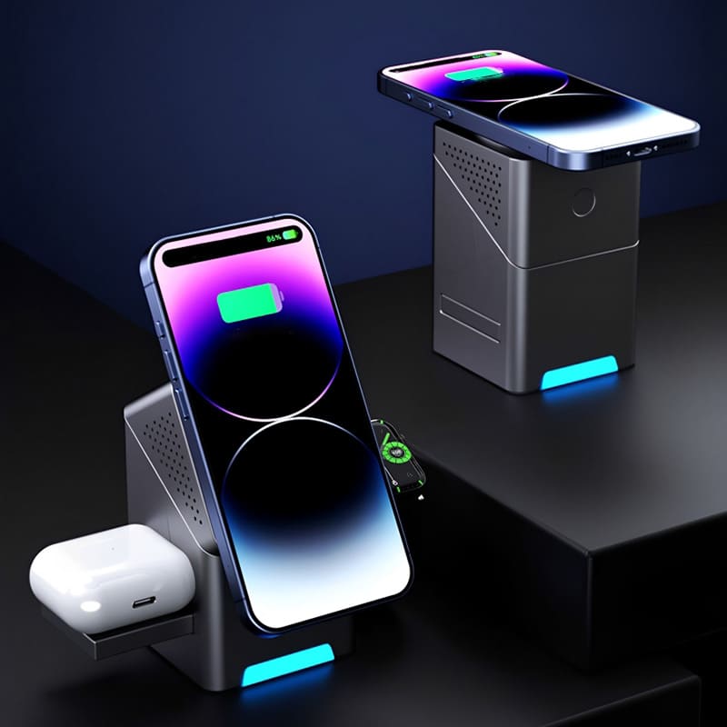 ChubbyCharger 3-in-1 Magnetic Wireless Beast – Fast Charge Trio