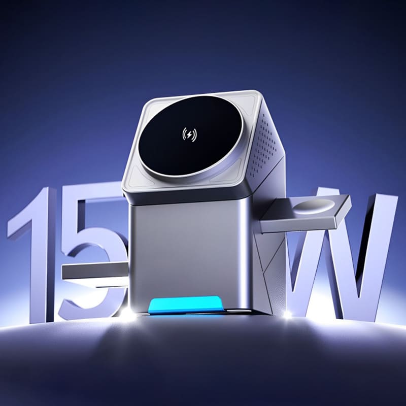 ChubbyCharger 3-in-1 Magnetic Wireless Beast – Fast Charge Trio