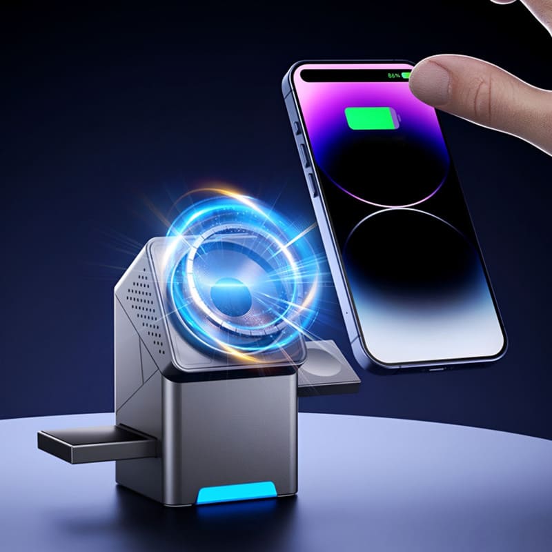 ChubbyCharger 3-in-1 Magnetic Wireless Beast – Fast Charge Trio