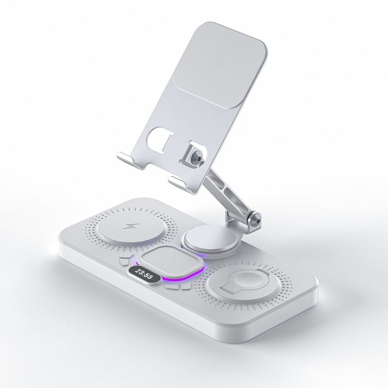 ChubbyCharger Multi-Gadget Dock – 4-in-1 Wireless Power Hub
