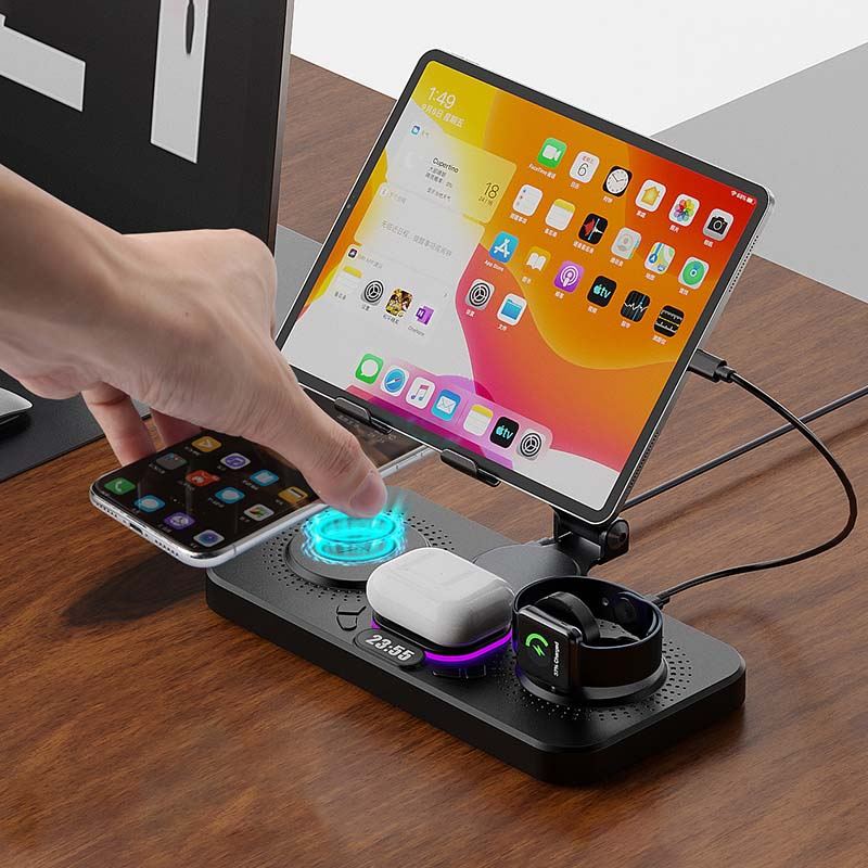ChubbyCharger Multi-Gadget Dock – 4-in-1 Wireless Power Hub