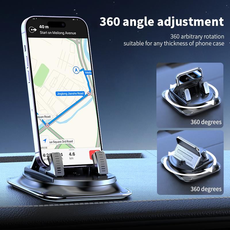 ChubbyDrive DashGyro - 360° Rotating Phone Mount for Car – Suction Cup Dashboard Holder