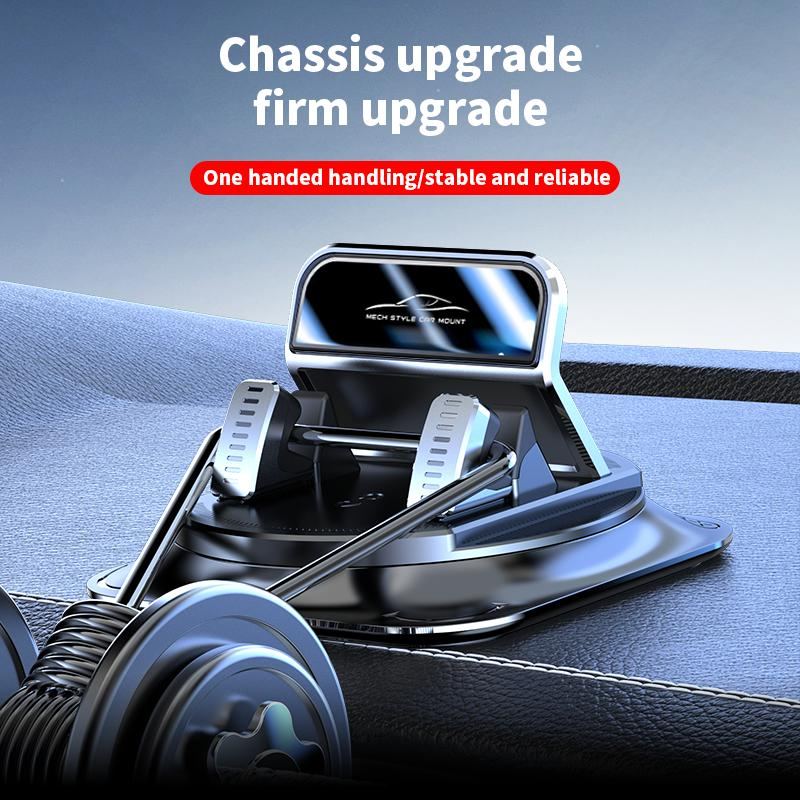 ChubbyDrive DashGyro - 360° Rotating Phone Mount for Car – Suction Cup Dashboard Holder