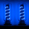 ChubbyGlow SpiralNova - Transparent RGB LED Light，USB Powered Mood Lighting for Car/Bedroom/Parties